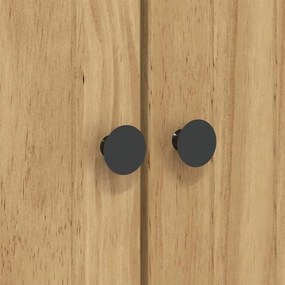 vidaXL Βιβλιοθήκη BODO 3 επιπέδων 82 x 40 x 173 εκ. Επεξεργασμένο Ξύλο
