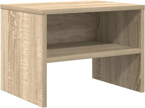 vidaXL Κομοδίνο Χρώμα Sonoma Δρυς 40 x 30 x 30 εκ. από Επεξ. Ξύλο