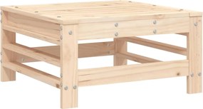 vidaXL Υποπόδιο Κήπου από Μασίφ Ξύλο Πεύκου