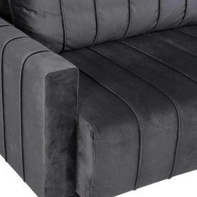 Καναπές - Κρεβάτι Comfort Fylliana Γκρί 235x104x80 εκ. 135x104x80 εκ.