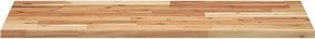 vidaXL Ράφια Κρεμαστά 2 Τεμ. 60x40x2 εκ. Φινίρισμα Λαδιού Μασίφ Ακακία