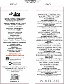 Solseng Aktive Σκούρο γκρίζο 52 x 68 x 102 cm