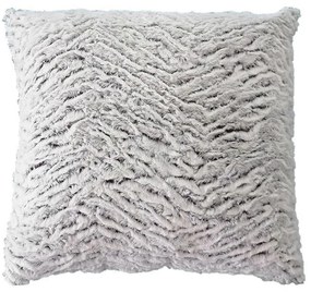 ΔΙΑΚΟΣΜΗΤΙΚΟ ΜΑΞΙΛΑΡΙ Fylliana 23085 ME MICROFIBER ΜΠΕΖ-ΚΑΦΕ ΧΡΩΜΑ 45x45εκ