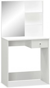 vidaXL Μπουντουάρ Λευκό 75 x 40 x 141 εκ. από Επεξ. Ξύλο