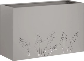 vidaXL Γλάστρα Κήπου Σκ rusty 80 x 20 x 49 εκ