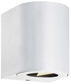 Φωτιστικό Τοίχου Canto 2 49701001 10x8,7x10,4cm Led 500Lm 2x6W 2700K IP44 White Nordlux Αλουμίνιο