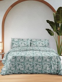 Σετ Σεντόνια Flannel 3038 Aqua Μονό (160x260) Sunshine home 152-14-23