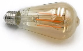 Adeleq Led Λάμπα Cog Αβοκάντο Μελί St64 Φ64 Ε27 6W Ντιμαριζόμενο Θερμό 13-27866009