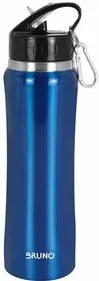 BRUNO θερμός BRN-0070, με καλαμάκι & γάντζο, anti-slip, 750ml, μπλε