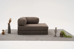 Διθέσιος Καναπές Γκρι COMFORT 95x140x75