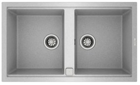 TEKA NOVA 90 B-TG 2B Ένθετος Γρανιτένιος νεροχύτης Stone Grey Μ86xΠ51εκ