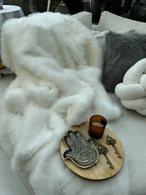 Ριχτάρι Καναπέ Λευκό LOLITA 200x75