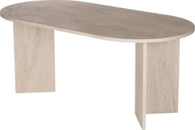 Dining Table Sablin - Travertine Travertine