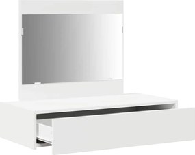 vidaXL Τραπέζι περιποίησης Λευκό 83 x 40 x 70 εκ Επεξεργασμένο ξύλο