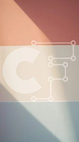 Intra Συλλεκτικό Ξύλινο Παζλ Plywood  4mm - Αφηρημένη εικόνα ενός τοίχου με μοτίβο ροζ και μπεζ Σε Ξύλινο Κουτί - Διαστάσεις Puzzle: 10x10 cm – 25 κομμάτια