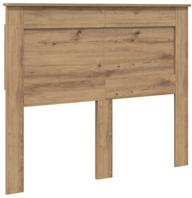 vidaXL Κεφαλάρι με κεφαλάρι Artisan Oak 120 cm Επεξεργασμένο ξύλο