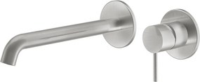 La Torre Elle 35032 Inox Brushed - Εντοιχιζόμενη μπαταρία νιπτήρα