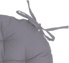 Μαξιλάρι Καρέκλας (Φ38) A-S Round Chairpad Grey 131649B