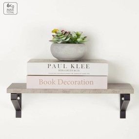 Ράφια Max Home Σίδερο Ξύλο MDF 42 X 12 X 16 CM (4 Μονάδες)