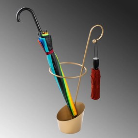 Ομπρελοθήκη Χρυσή SEMSIYE 34x23x67