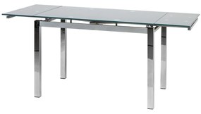 Τραπέζι Glamour Γκρι 110(170) x 74 x 75