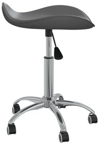 vidaXL Σκαμπό Αισθητικής Γκρι από Συνθετικό Δέρμα