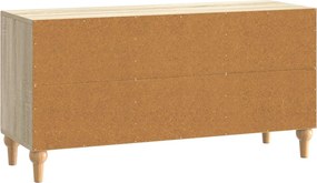 vidaXL Ντουλάπι TV Sonoma Δρυς 99 x 34,5 x 50 εκ. Επεξεργασμένο Ξύλο
