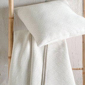 Μαξιλαροθήκη Διακοσμητική Bosphore Ecru Ρυθμός 40Χ40 Cotton-Polyester