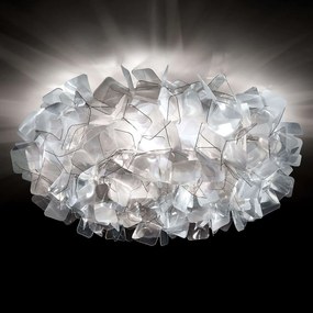 Φωτιστικό Οροφής-Πλαφονιέρα Clizia Large Fume Slamp Aluminium, Polypropylene