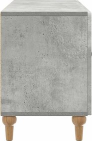 vidaXL Ντουλάπι TV 99 x 34,5 x 50 cm Γκρι Σκυροδέματος
