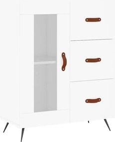 vidaXL Ντουλάπι Λευκό 69,5 x 34 x 90 εκ. από Επεξεργασμένο Ξύλο