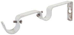Βάσεις Ανοιχτού Τύπου Διπλές (Σετ 2τμχ) Grace White-Gold 520200