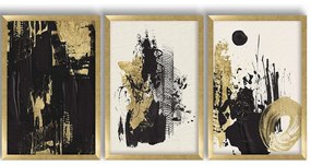 Κάδρα (Σετ 3Τμχ) 122RMF1138 38x53cm Multi Wallity Κάθετοι Mdf,Ξύλο