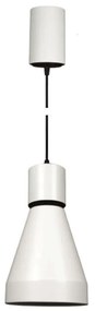 Φωτιστικό Οροφής Καμπάνα Led White VK/04016/W/W VKLed Aluminium