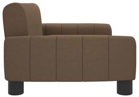 vidaXL Καναπές Παιδικός Καφέ 70 x 45 x 30 εκ. από Ύφασμα