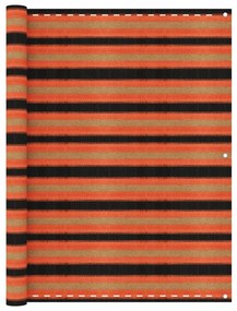 vidaXL Διαχωριστικό Βεράντας Πολύχρωμο 120 x 500 εκ. από HDPE