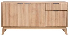 Μπουφές Hamea pakoworld mdf σε φυσική απόχρωση 150x39,5x73εκ