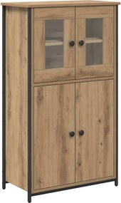 vidaXL Highboard Artisan Oak 62 x 32 x 106,5 εκ Επεξεργασμένο ξύλο
