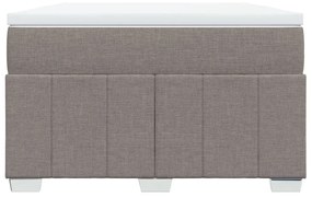 ΚΡΕΒΑΤΙ BOXSPRING ΜΕ ΣΤΡΩΜΑ TAUPE 120X200 ΕΚ. ΥΦΑΣΜΑΤΙΝΟ 3285467