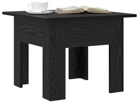 vidaXL Τραπεζάκι σαλονιού Μαύρη Οξυά 55 x 55 x 42 cm
