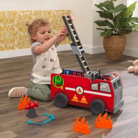 Πυροσβεστικό  2-in-1 Transforming Fire Truck Play Set