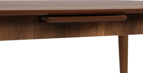 Extendable Dining Table Retro 1191 Walnut