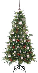 vidaXL Τεχνητό Χριστουγεννιάτικο Δέντρο με Άξονα Πράσινο 150 cm