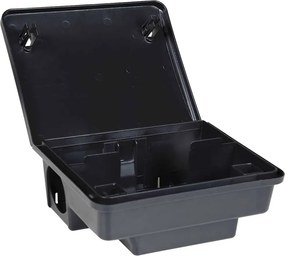 vidaXL Ποντικοπαγίδες 4 τεμ. Μαύρες 23x19x9,5 εκ.