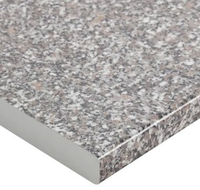 vidaXL Πάγκος Κουζίνας Γκρι με Γρανιτένια Υφή 40x60x2,8 εκ Μοριοσανίδα