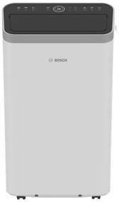 Κινητό κλιματιστικό Bosch Cool 4000, 9000 BTU, 35 m2, A, Αυτόματη εναλλαγή, Χρονοδιακόπτης, Οθόνη LCD, Φορητή λειτουργία, Bial/μαύρο
