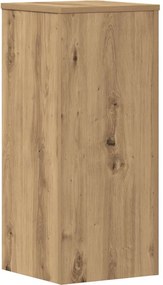 vidaXL Βάσεις Φυτών 2 τεμ. Αρτισιανή Δρυς 30x30x70 εκ. Επεξ. Ξύλο