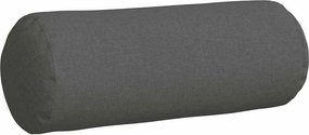 vidaXL Μαξιλάρια Στήριγμα 2 pcs Σκούρο Γκρι Ø 25 x 70 cm ύφασμα