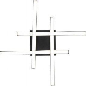 Φωτιστικό Πλαφονιέρα LED RL Route Black R62474432