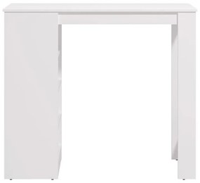 Tραπέζι Μπάρ Valence Λευκό 120x50x105 εκ. 120x50x105 εκ.